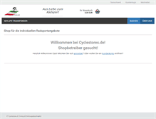 Tablet Screenshot of cyclestores.de